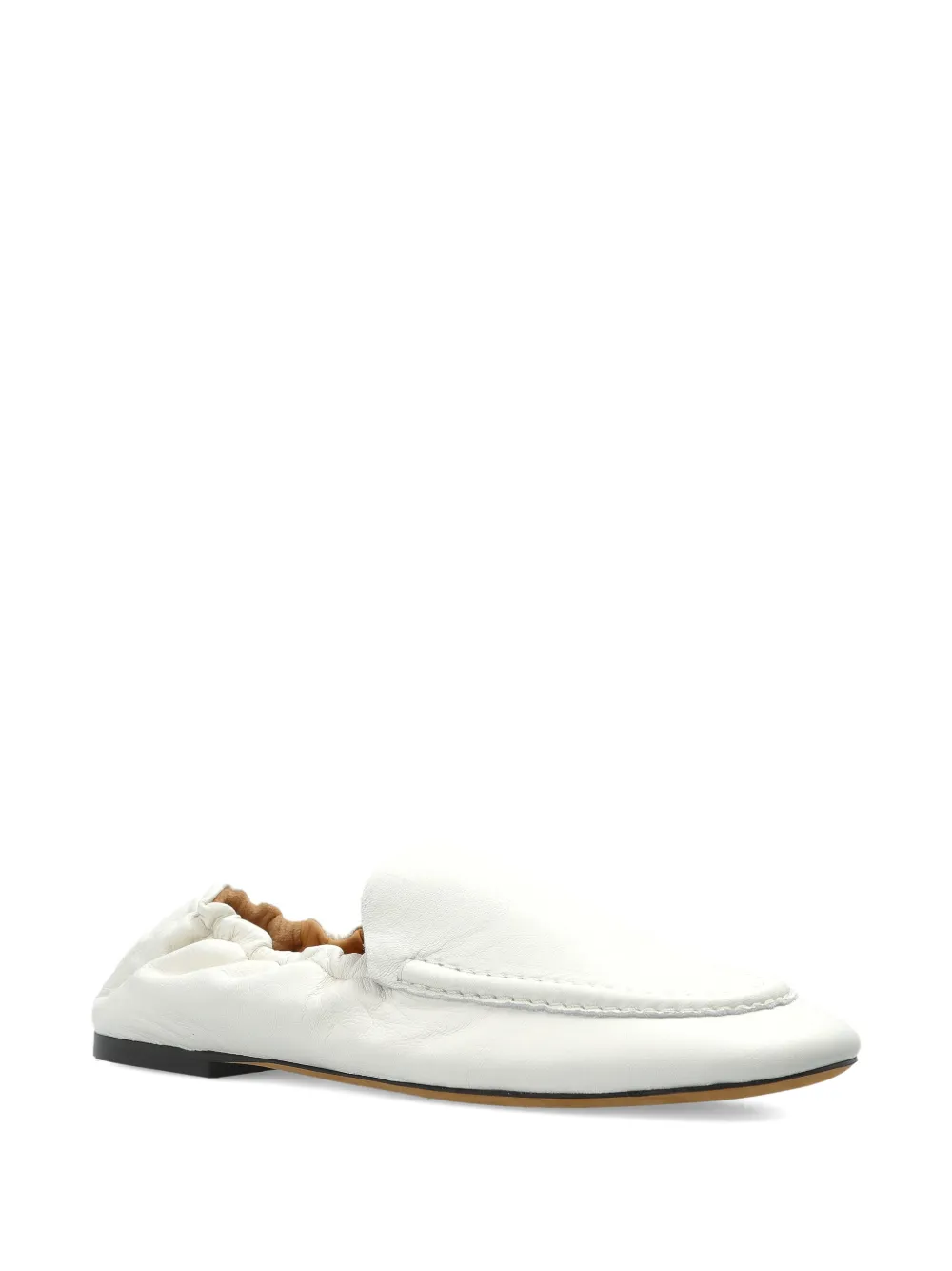 Odiss&igrave; leather loafers - Wit