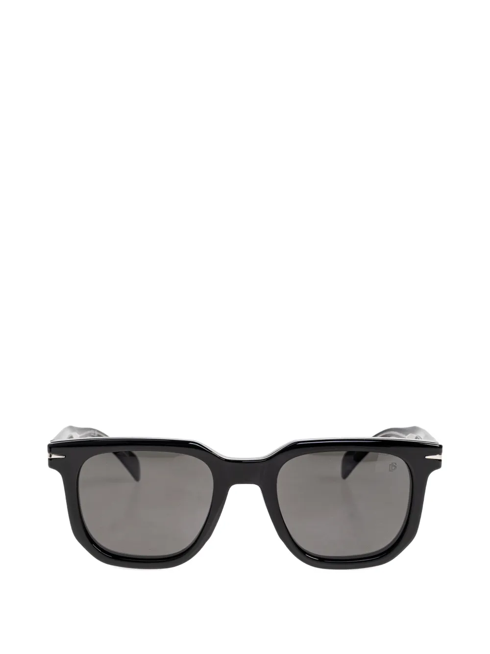 Eyewear by David Beckham Zonnebril met vierkant montuur Zwart