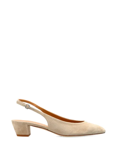 Aeyde celeste slingback leather pumps