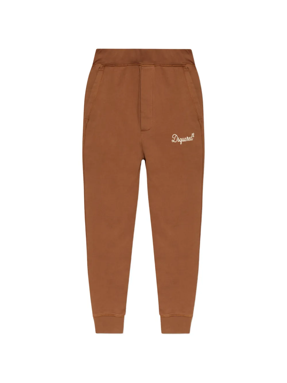 DSQUARED2 embroidered-logo track pants - Braun