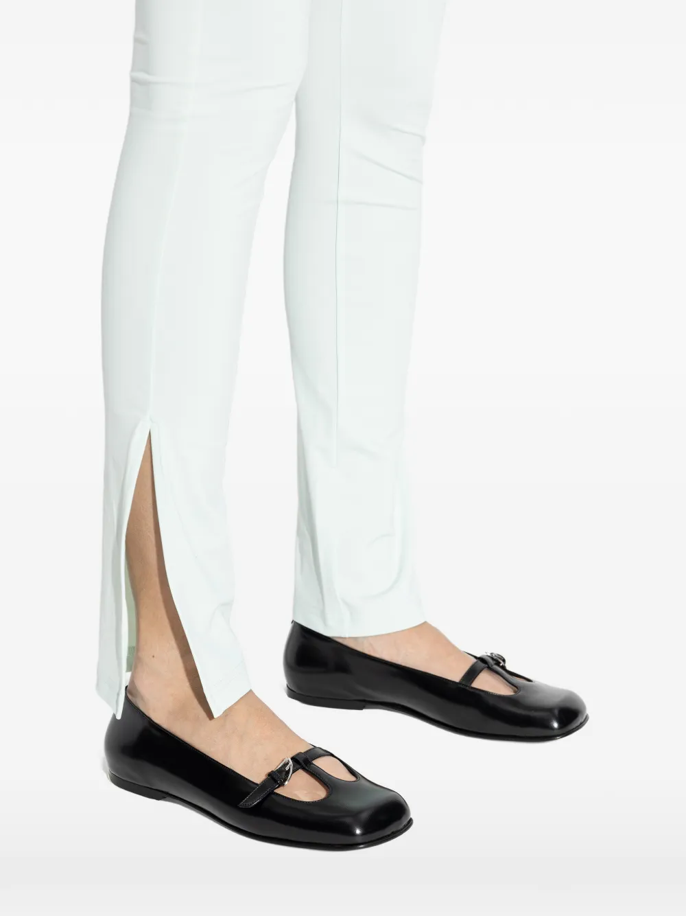 Nodaleto Sneakers met gespbandje Zwart