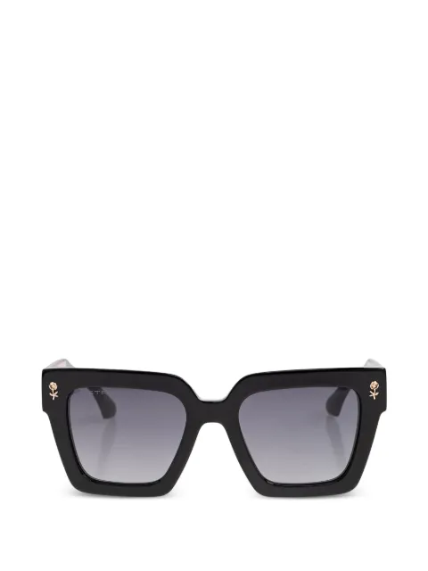 ETRO Eckige Sonnenbrille mit Blumendetail