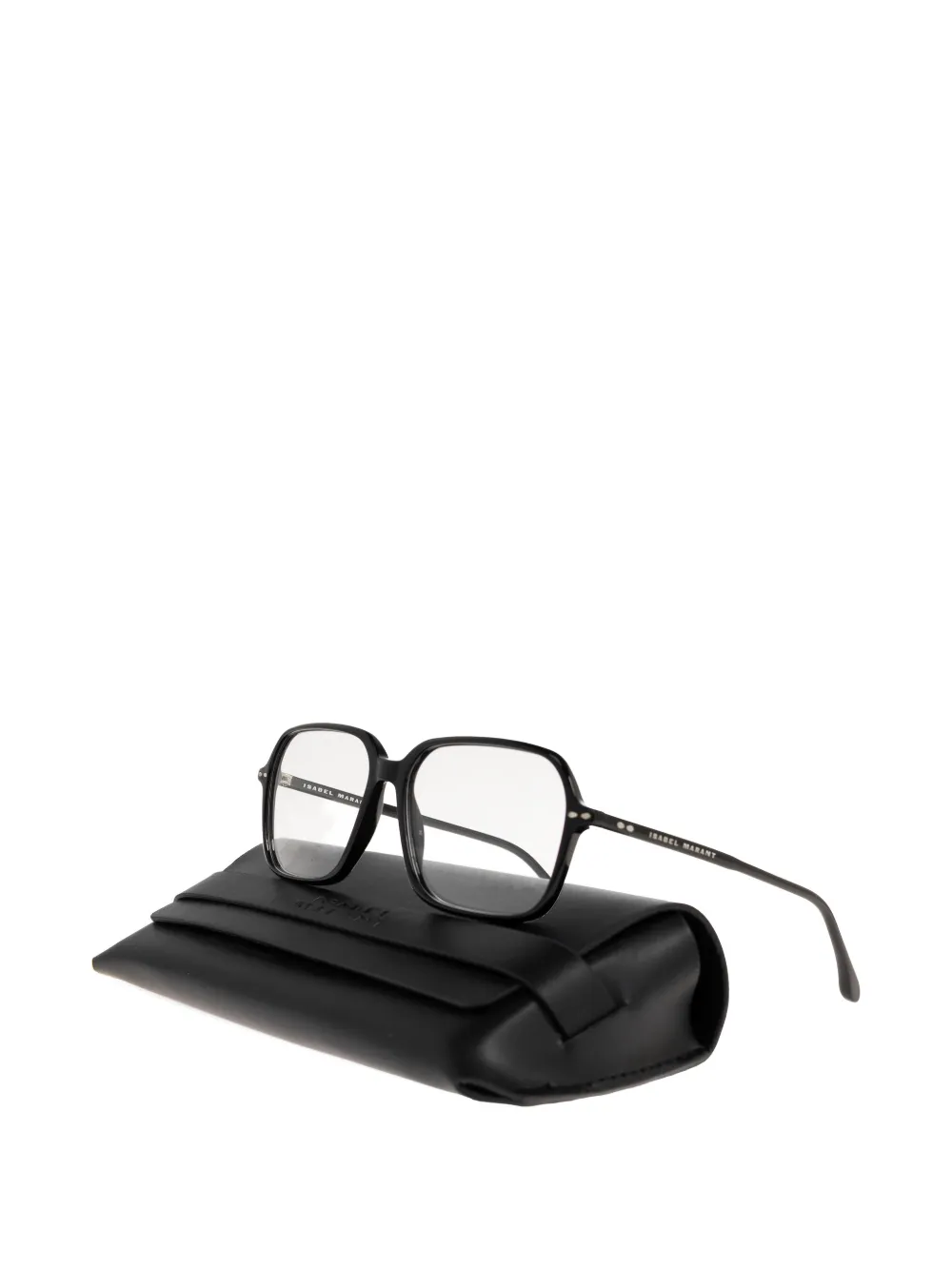 Isabel Marant Eyewear Bril met geometrisch montuur Zwart