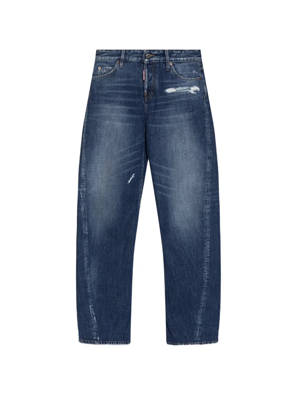 DSQUARED2 distressed trousers - Blu