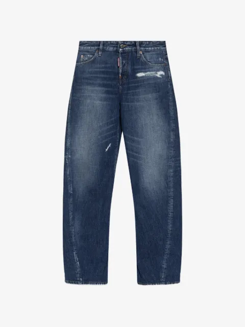 DSQUARED2 pantalones con efecto envejecido