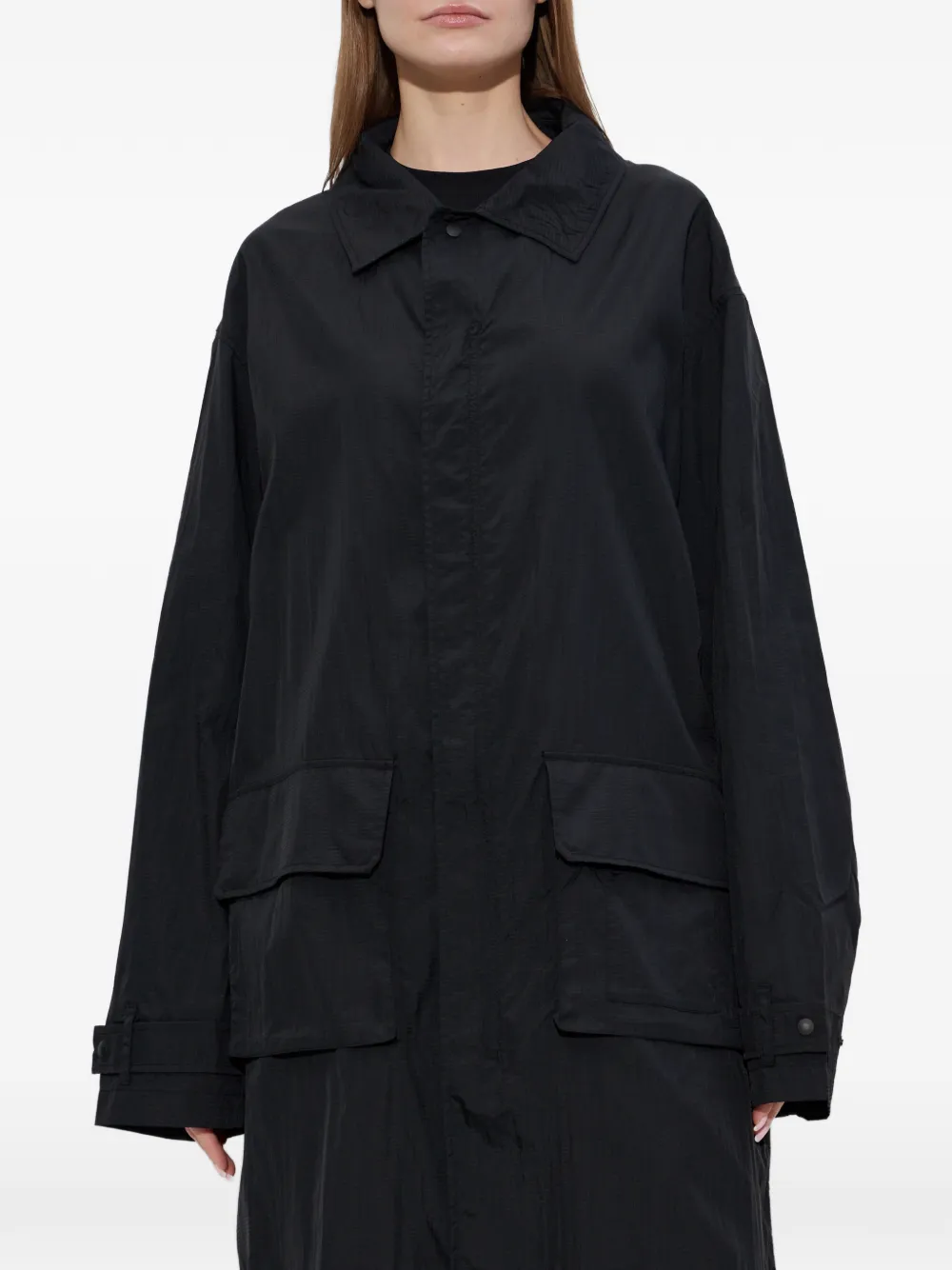 Y-3 Jack met klepzak Zwart