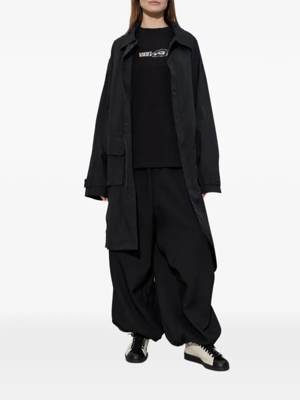 Y-3 flap-pocket Jacket | Black | FARFETCH JO