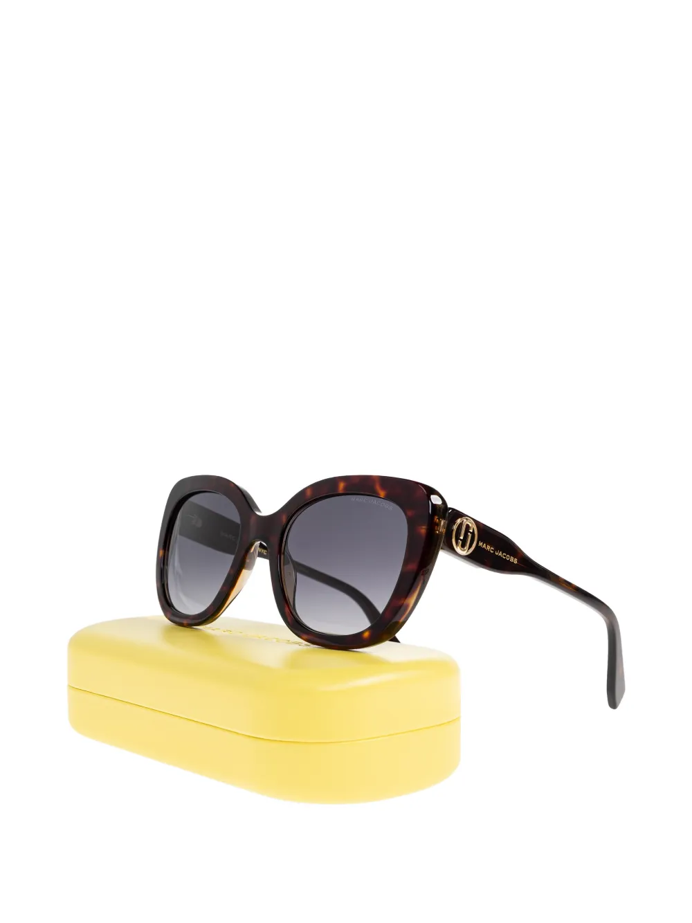 Marc Jacobs Eyewear Zonnebril met vierkant montuur Bruin