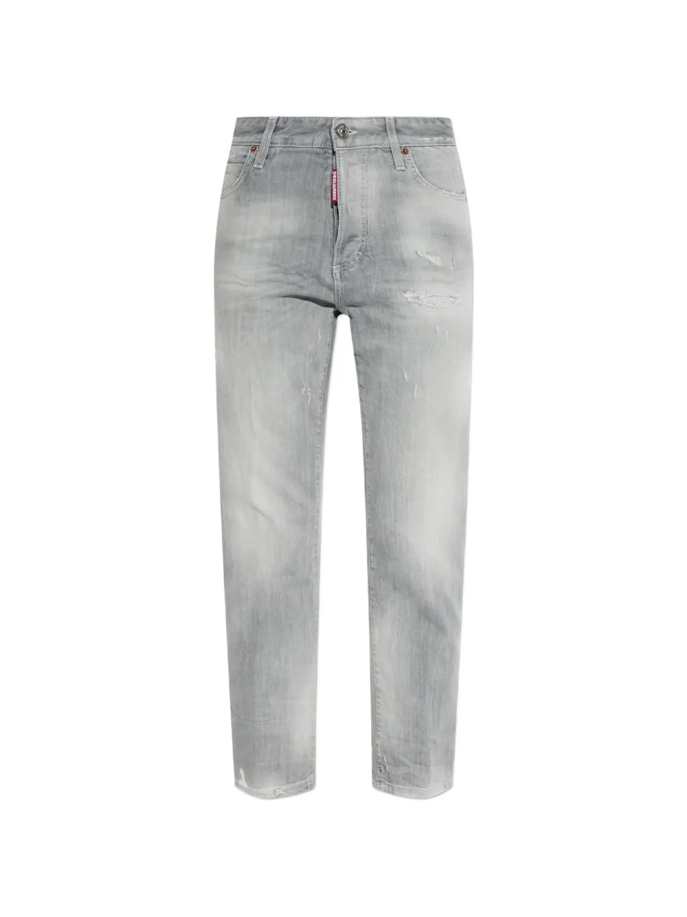 DSQUARED2 distressed trousers - Grigio