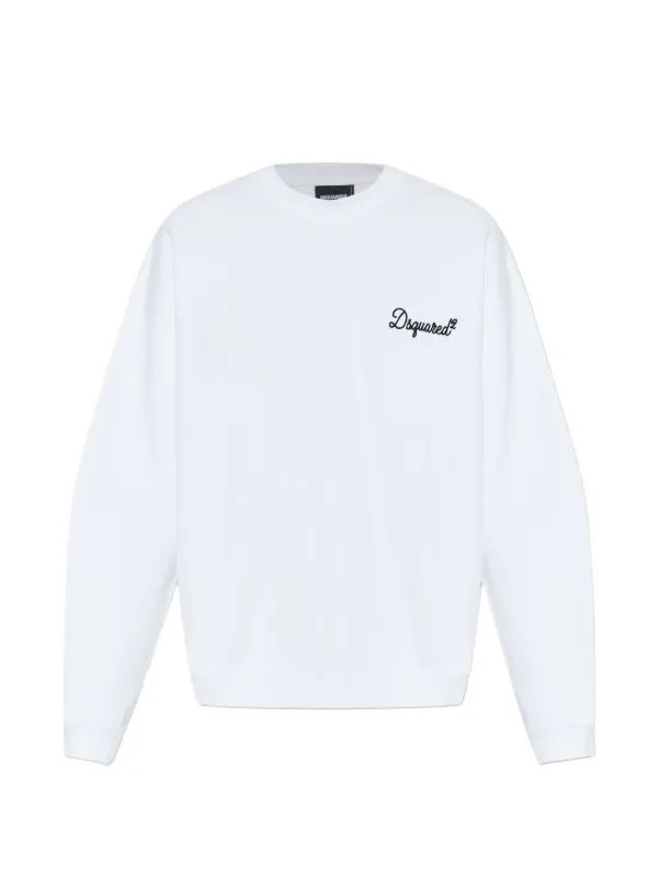 DSQUARED2 ロゴ スウェットシャツ | ホワイト | FARFETCH JP