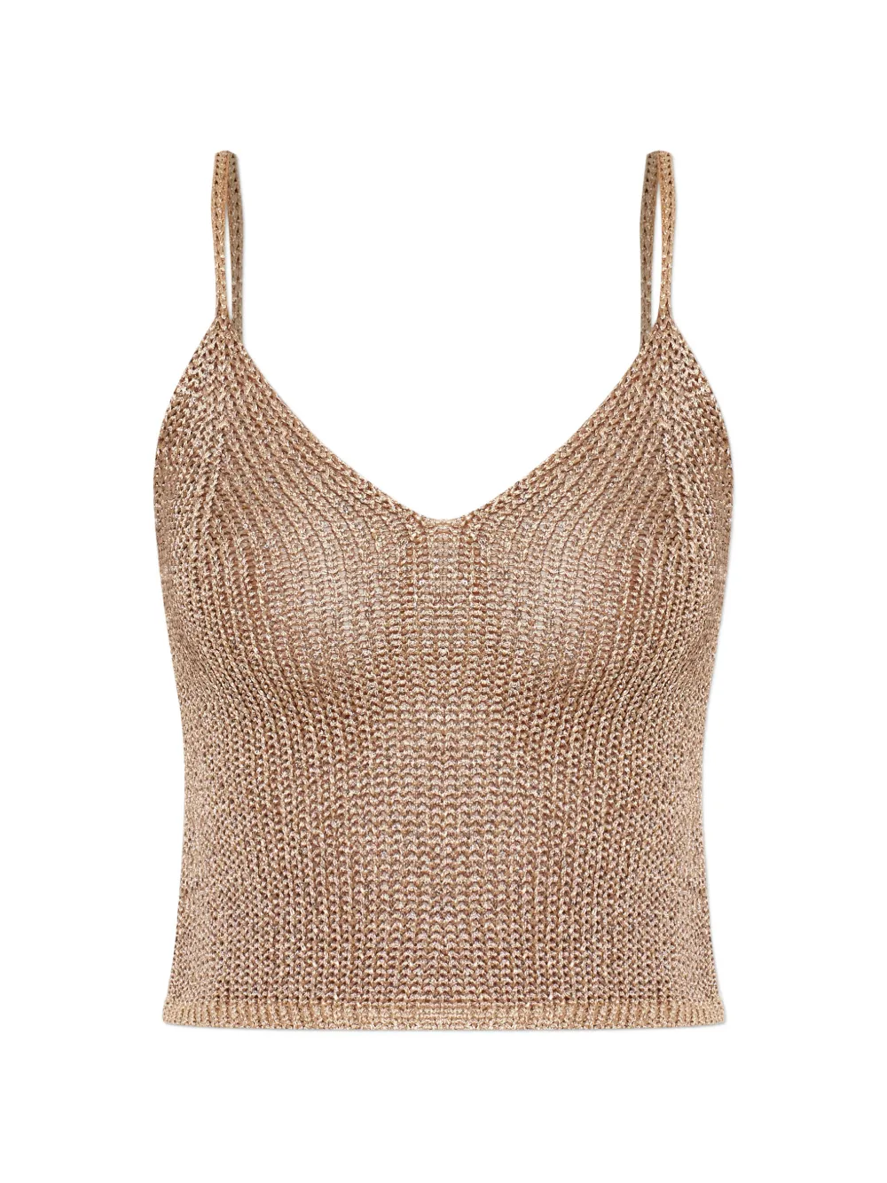 PARAMIDONNA V-neck knitted top · M/L