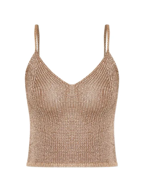 PARAMIDONNA V넥 니트 탑