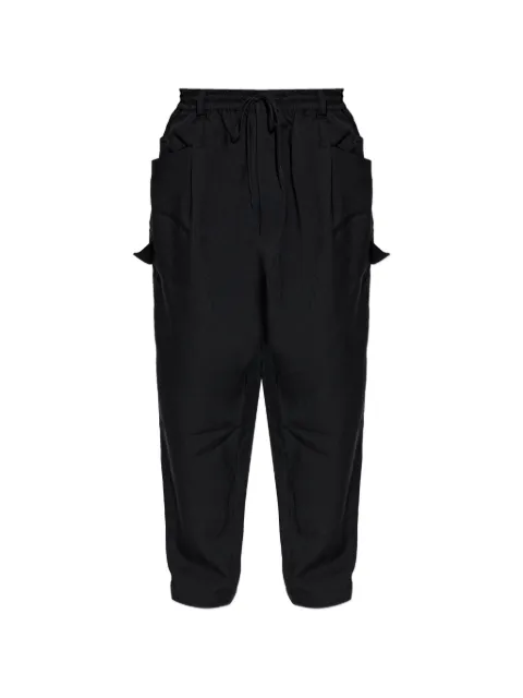 Y-3 cargo drawstring trousers