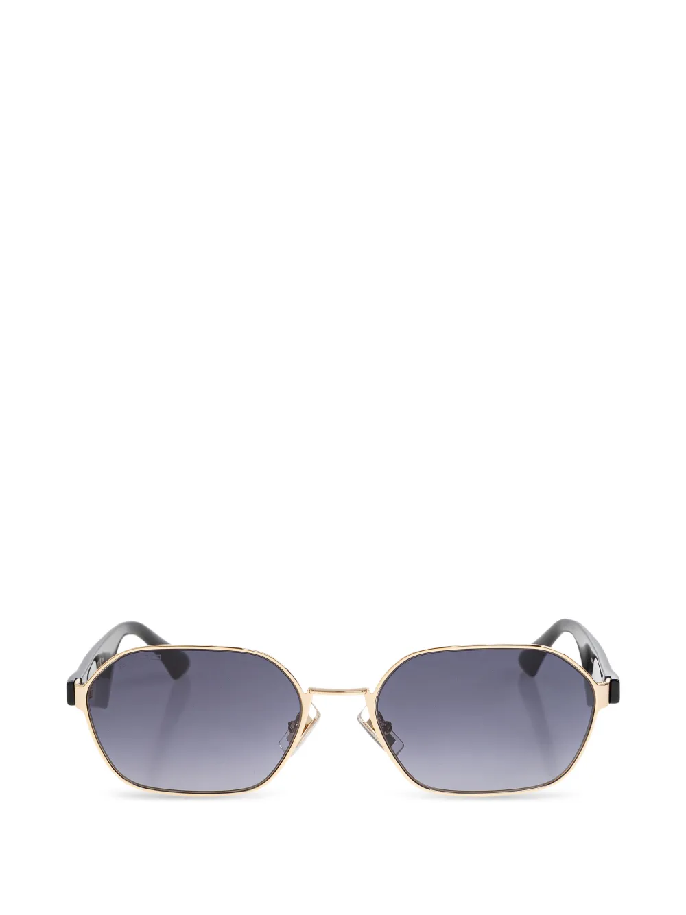 ETRO geometric-frame sunglasses - Oro