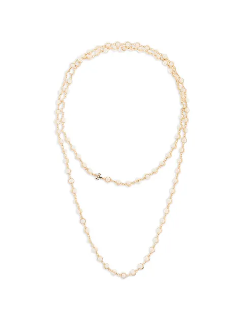 Tory Burch long pearl necklace