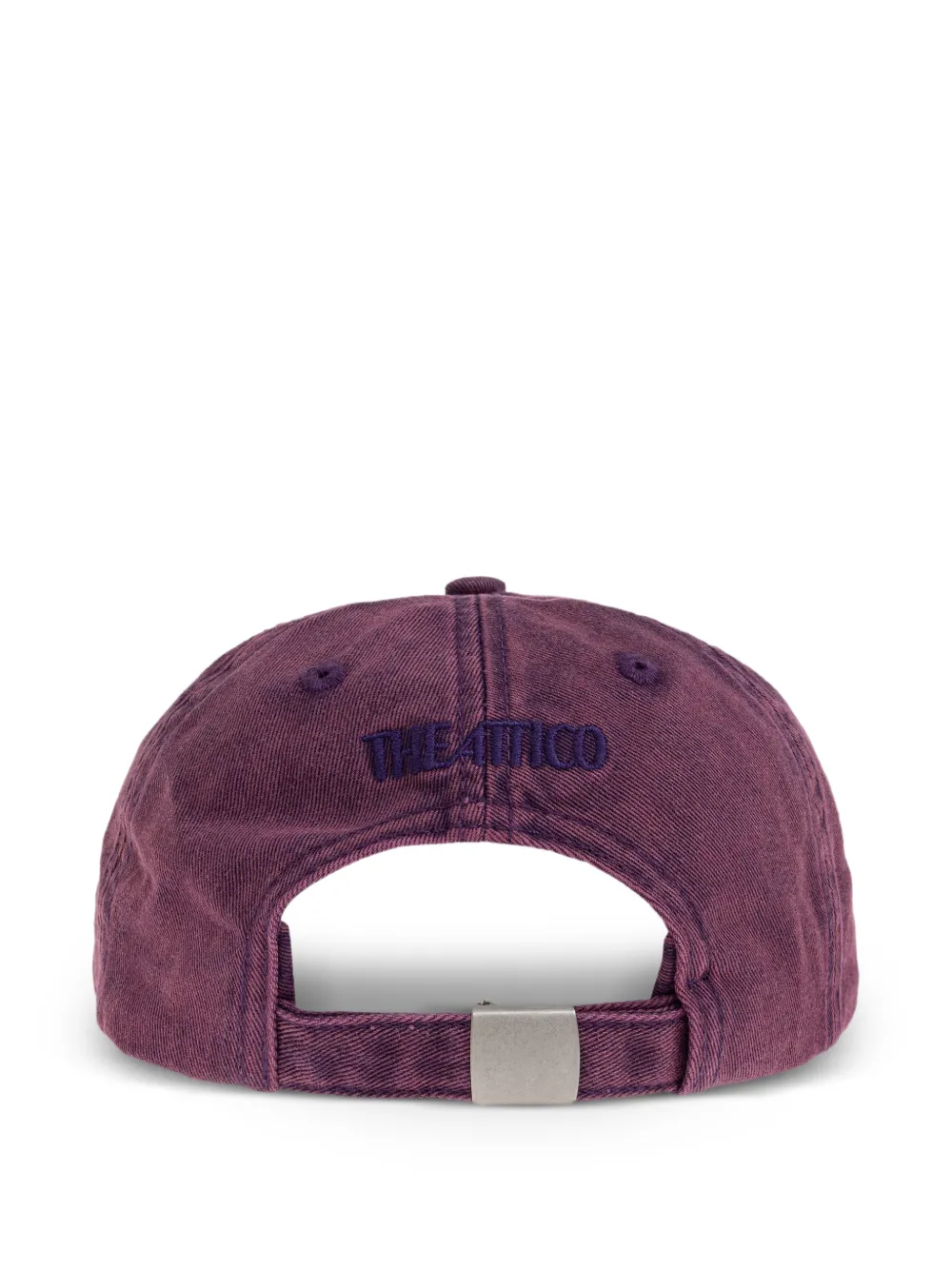  The Attico Embroidered Baseball Cap - Purple 