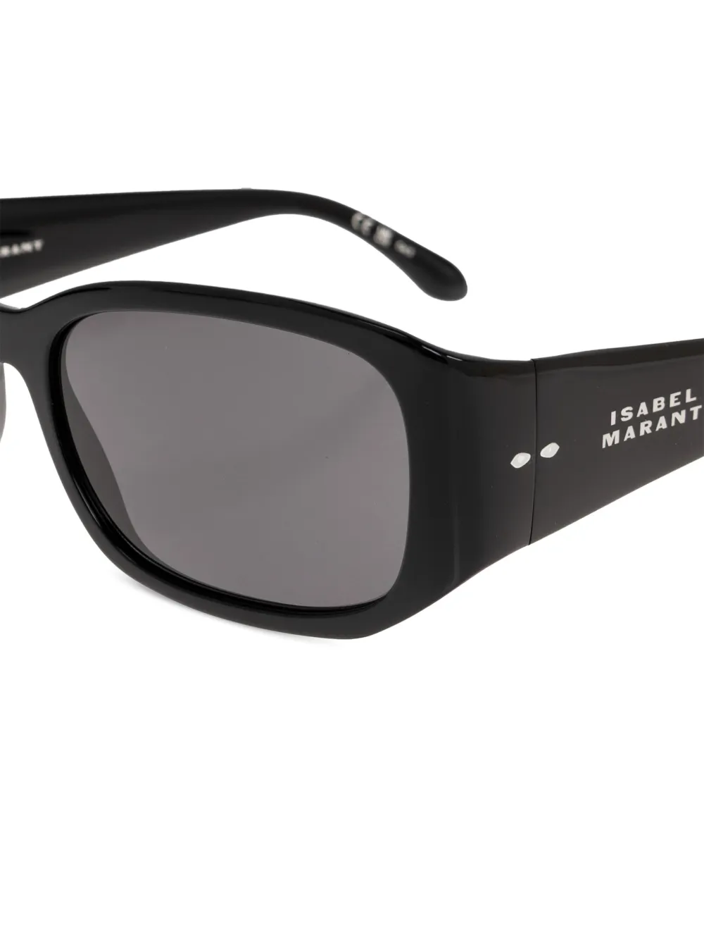  Isabel Marant Eyewear Rectangle-frame Sunglasses - Black 
