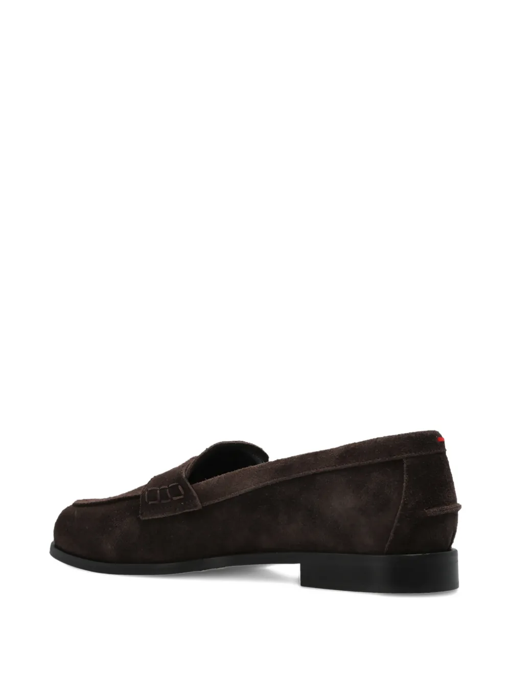 Aeyde suede leather loafers Bruin