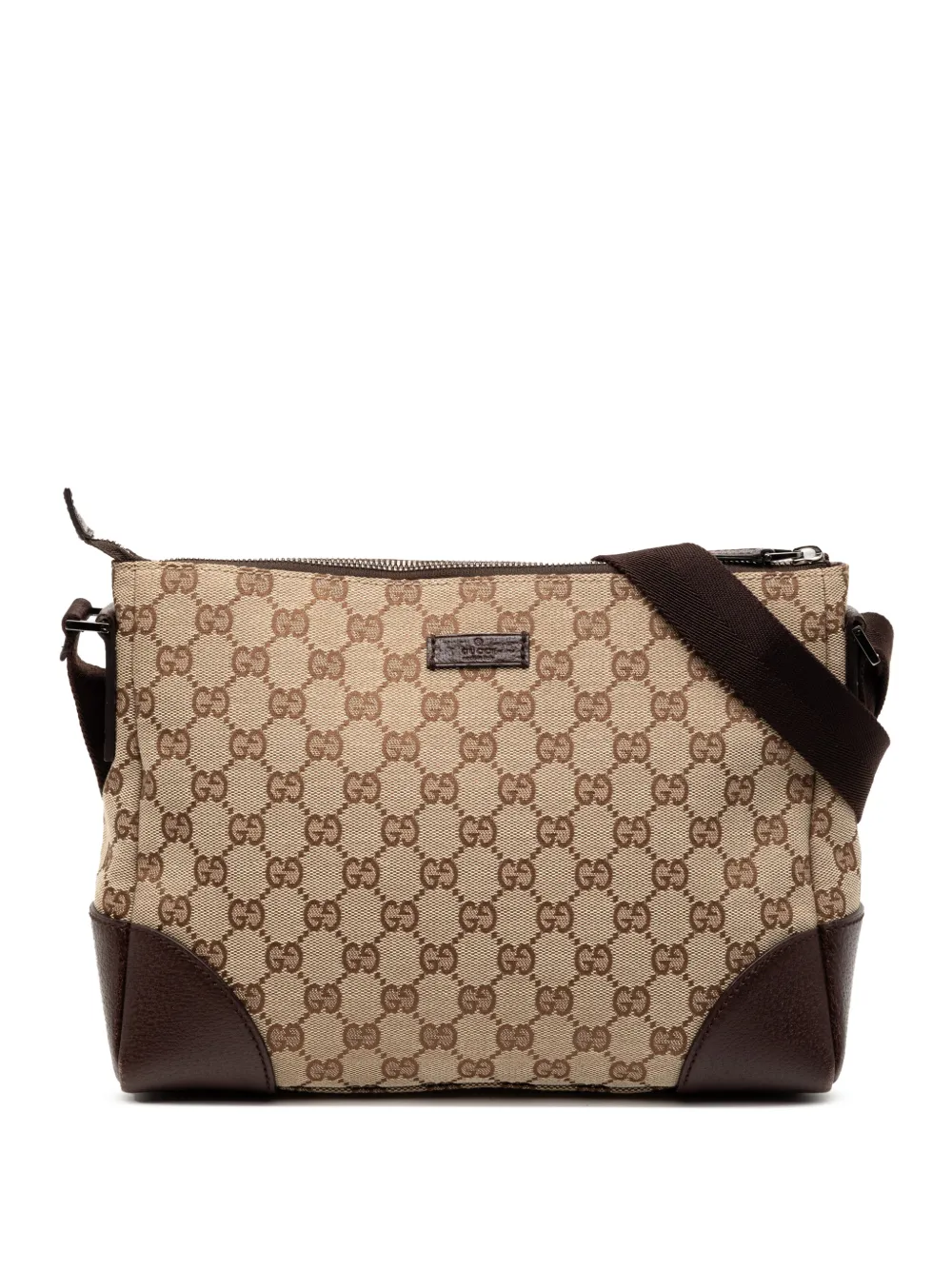 Gucci Pre-Owned 2000-2015 GG Canvas crossbody bag - Marrone