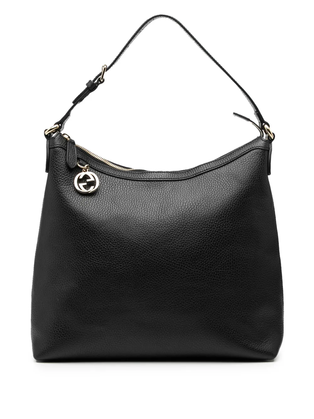 Gucci Pre-Owned 2000-2015 Leather GG Charm tote bag - Nero