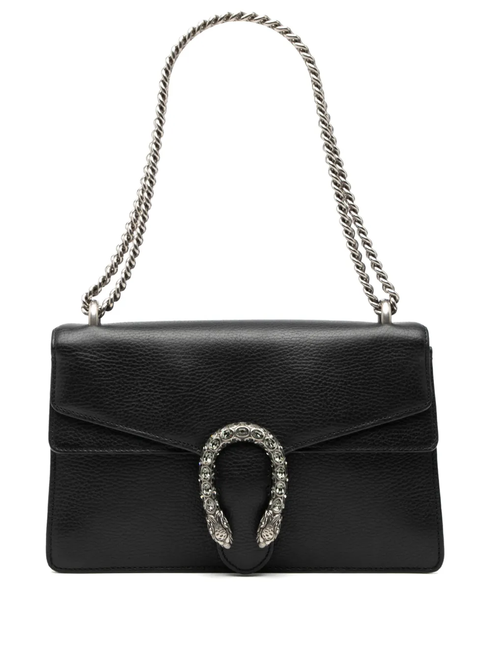 Gucci Pre-Owned 2016-2025 Small Leather Dionysus shoulder bag - Nero