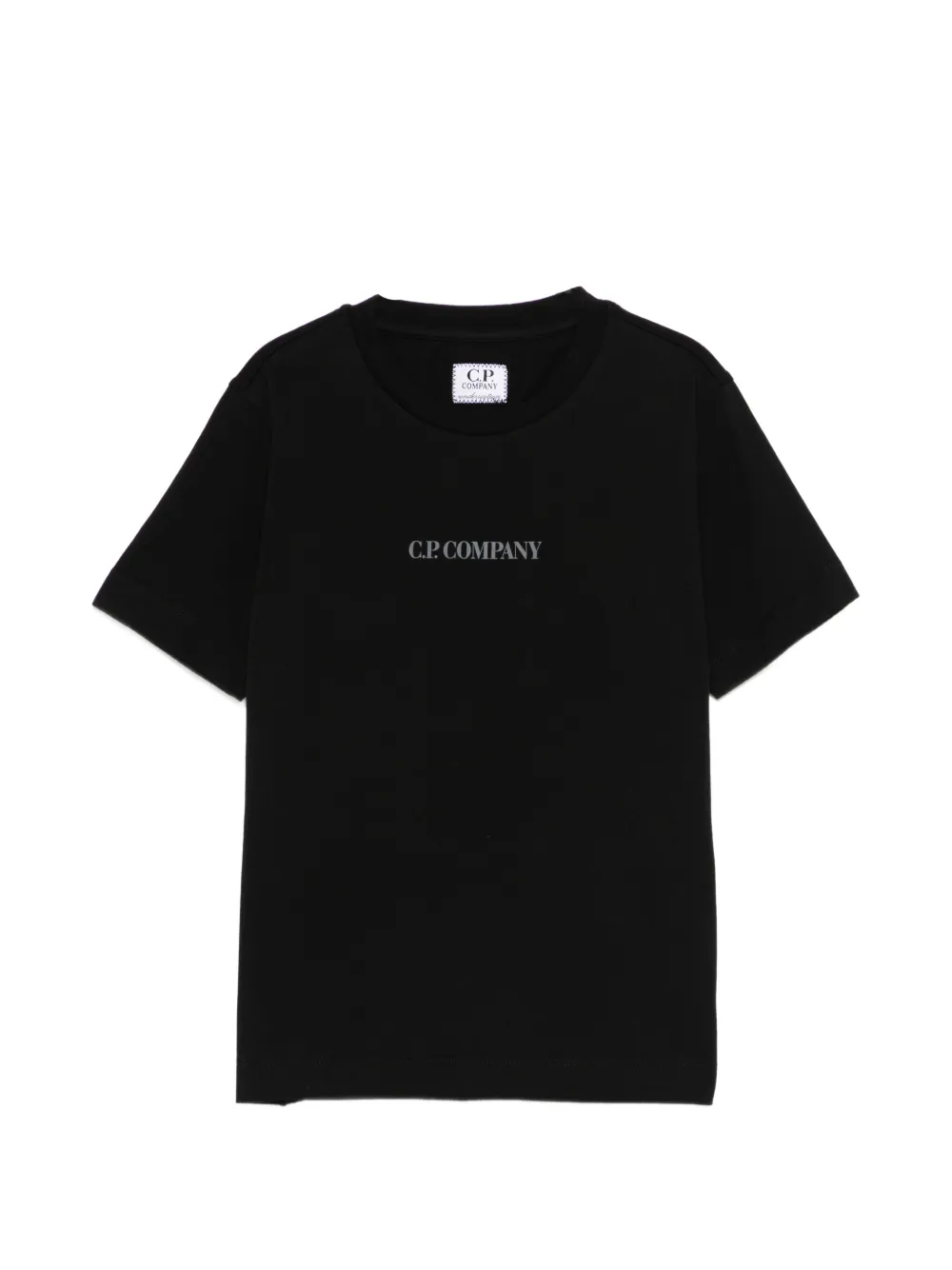 C.P. Company Kids logo-detail T-shirt - Nero