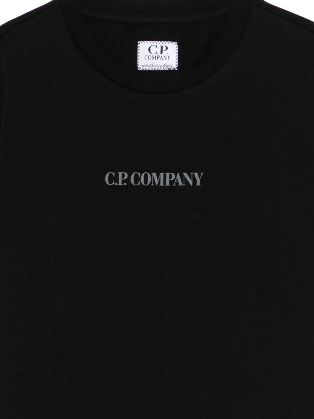 C.P. Company Kids T-shirt met logo Zwart