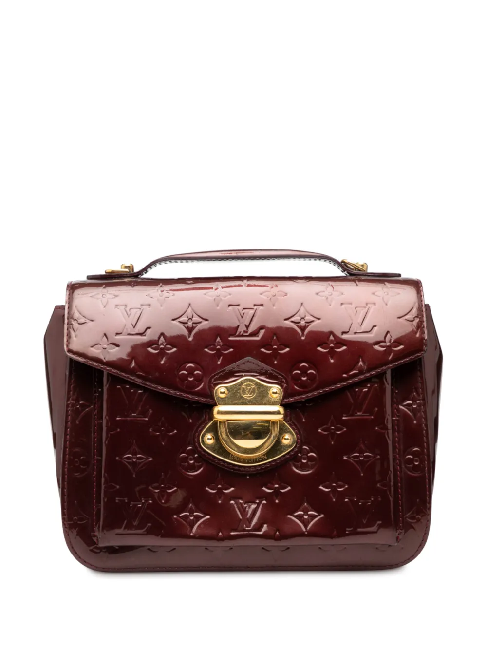 Louis Vuitton Pre-Owned 2011 Monogram Vernis Miranda satchel - Rosso
