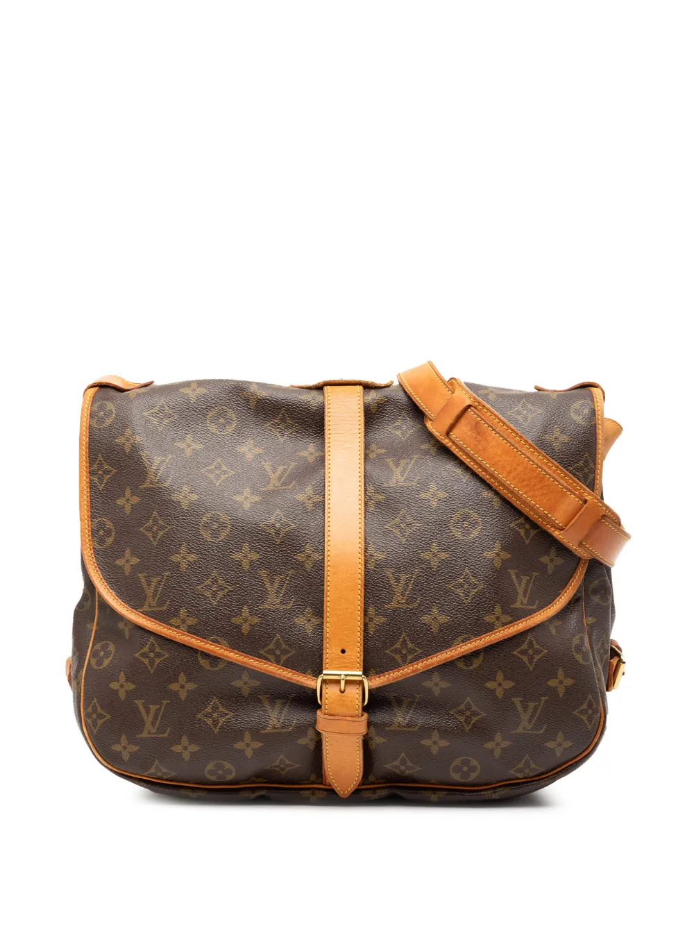 Louis Vuitton Pre-Owned 1996 Monogram Saumur 35 crossbody bag - Marrone