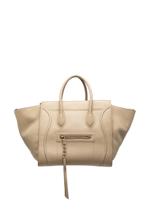 Celine Pre-Owned 2013 Medium Leather Luggage Phantom tote bag