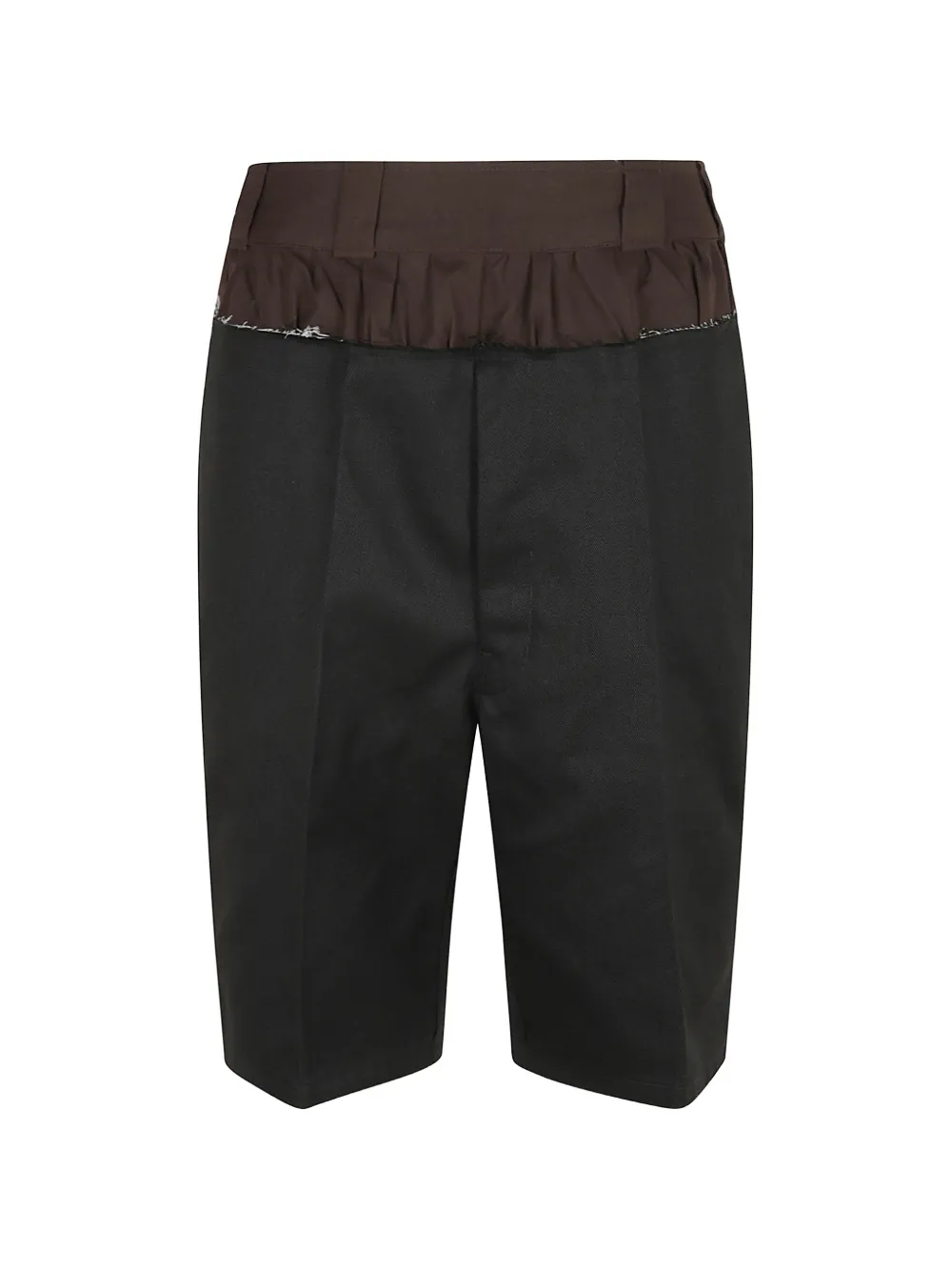 Maison Margiela pleated shorts - Black