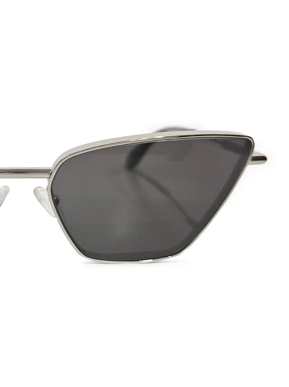 Alexander McQueen geometric sunglasses - Zilver
