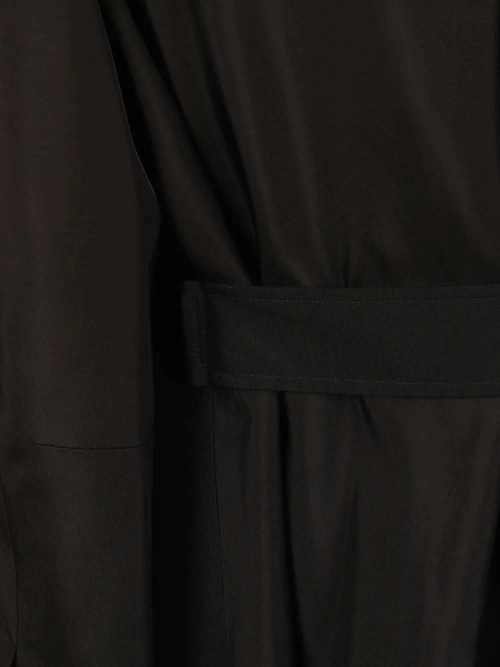  Jil Sander Belted Jacket - Black 