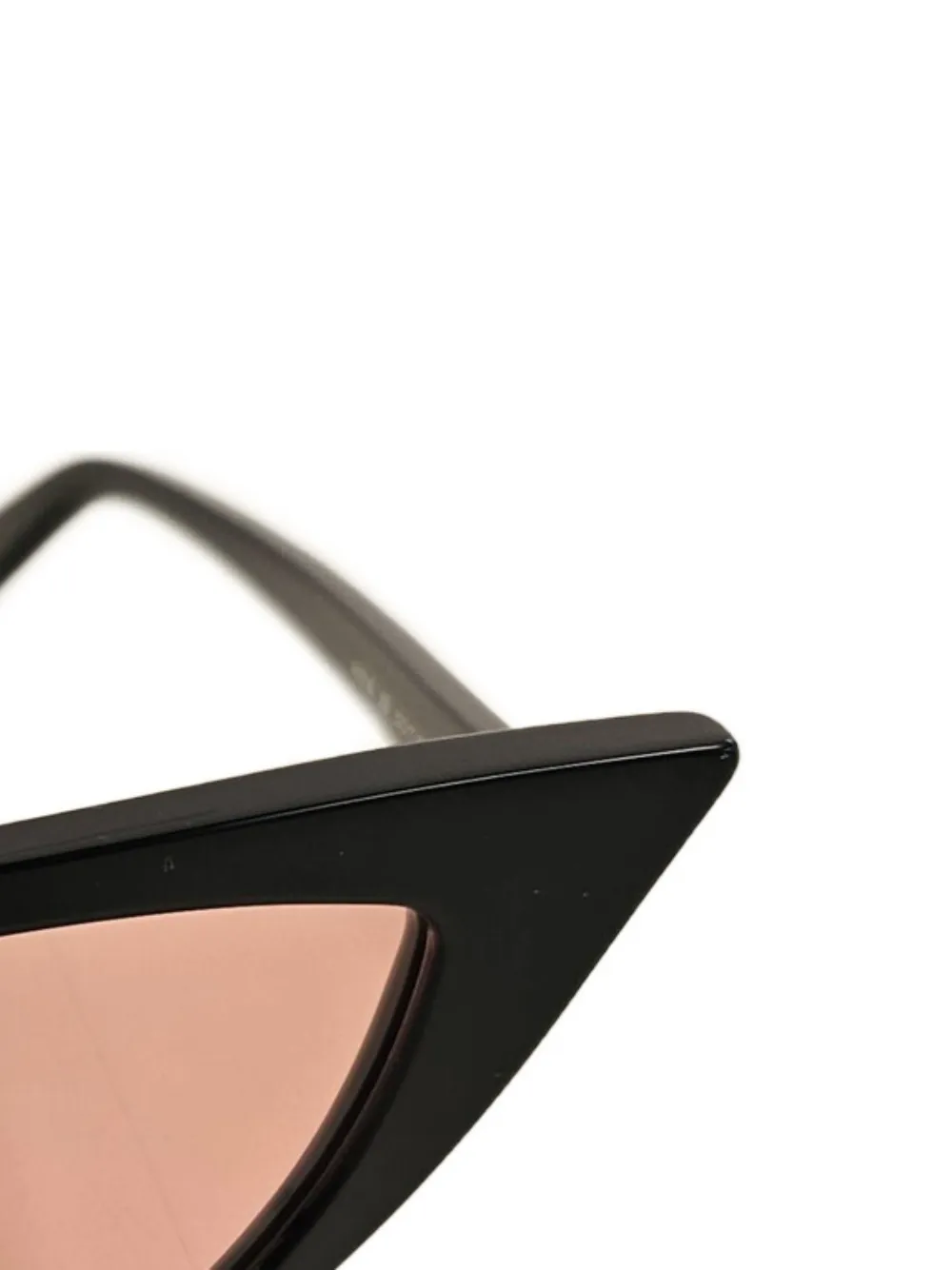 Alexander McQueen Eyewear Spike cat-eye sunglasses - Zwart