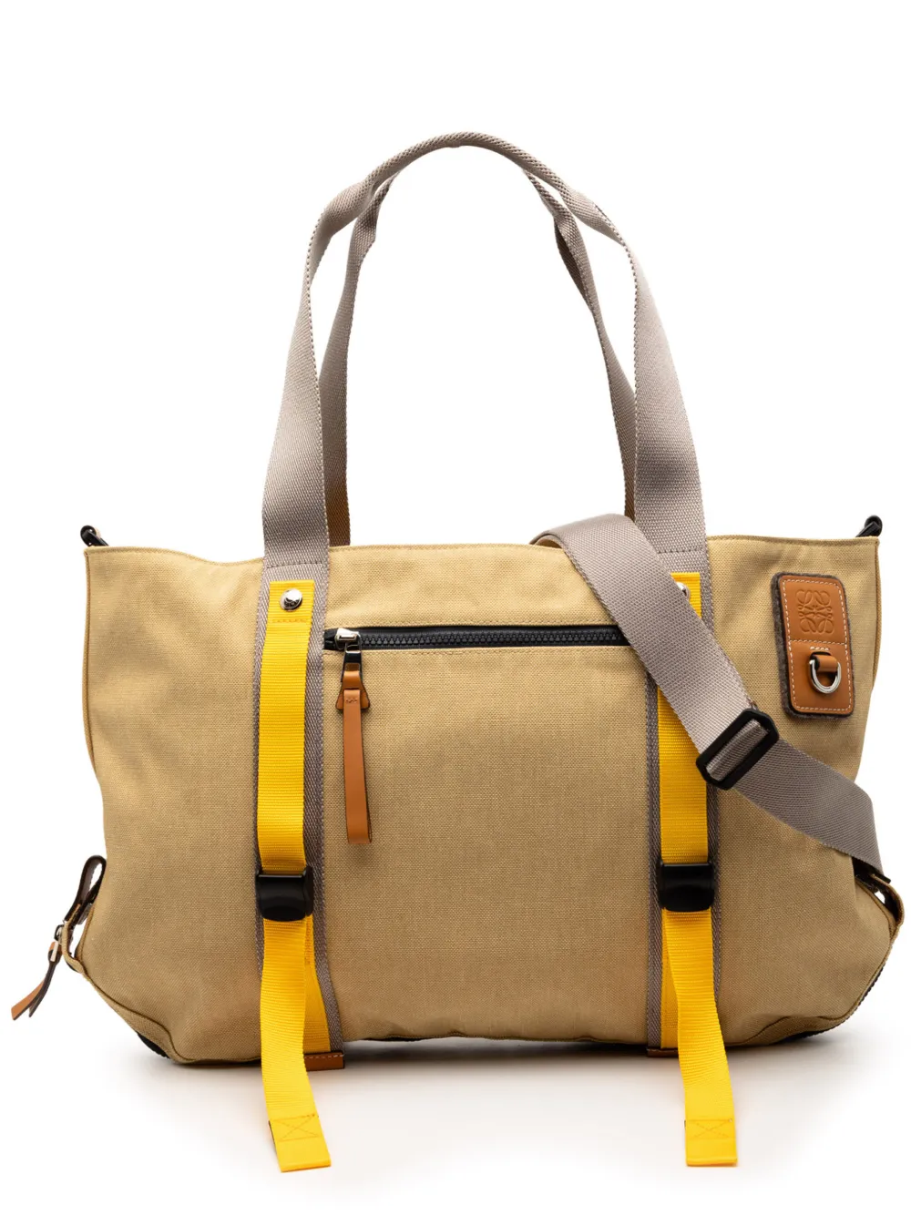 Loewe Pre-Owned 2021 Canvas Eye Nature Tote satchel - Toni neutri