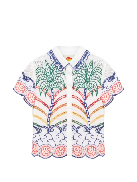 FARM Rio Richlieu tropical-print shirt