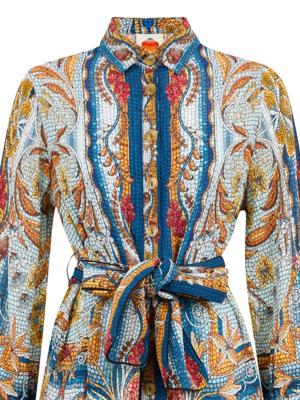 alemais beaded dress Mokshini Beaded Fringe Mini Dress main image 1