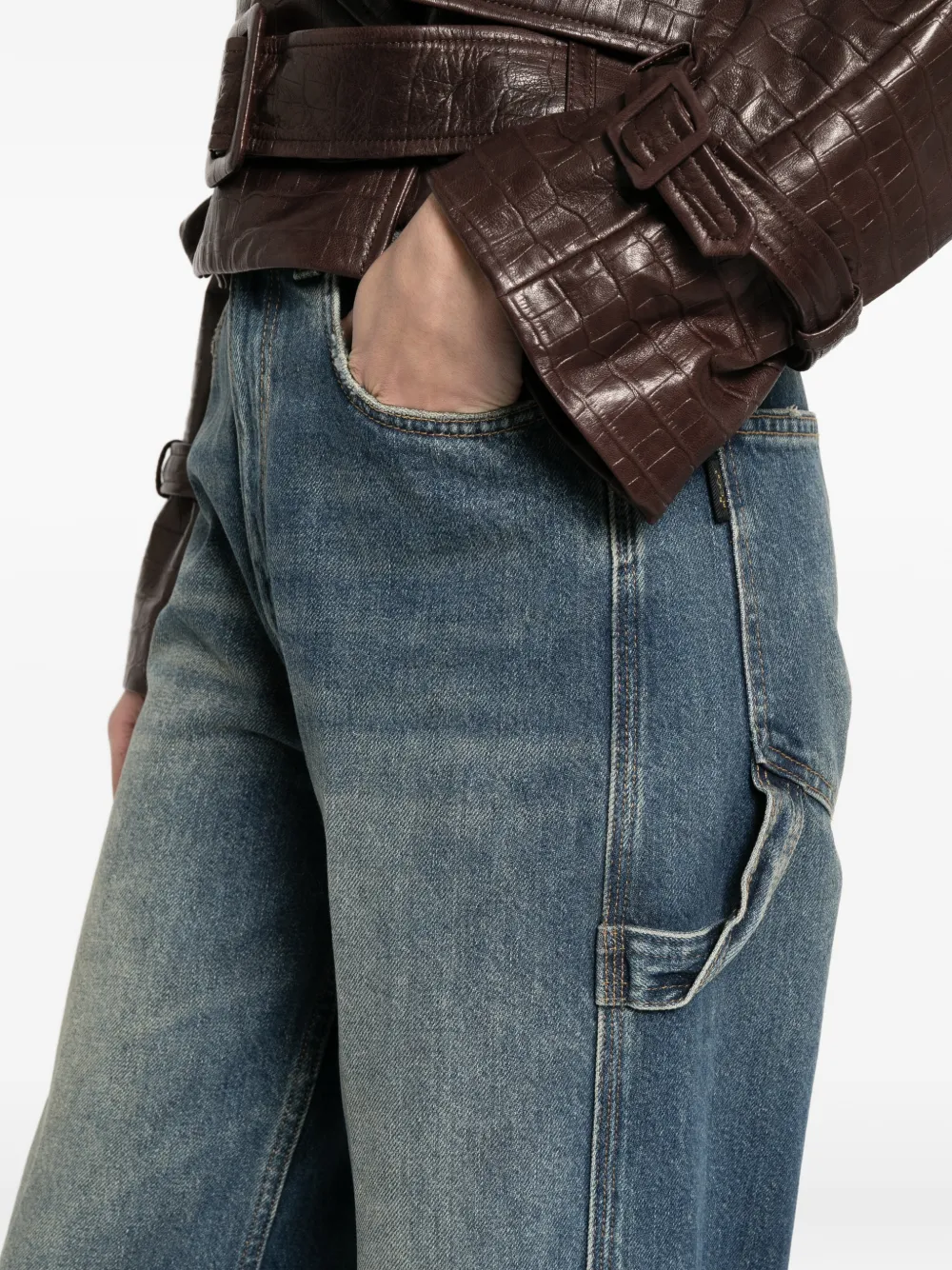 Haikure Katoenen jeans Blauw