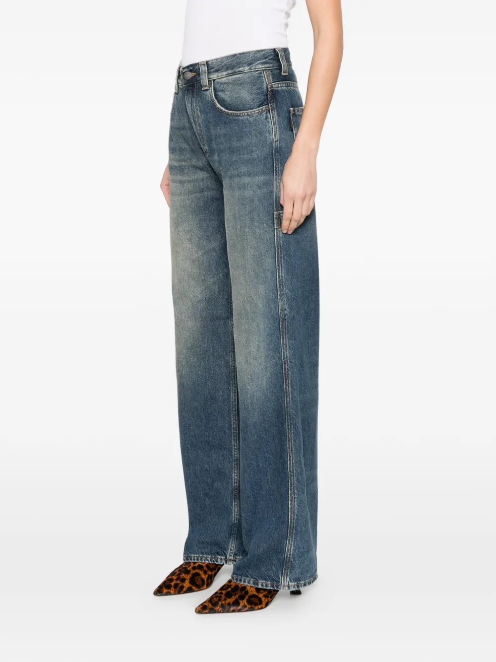  Haikure Cotton Jeans - Blue 