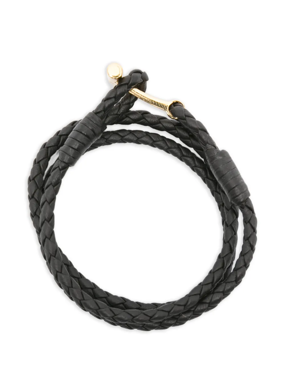 TOM FORD leather bracelet - Weiß
