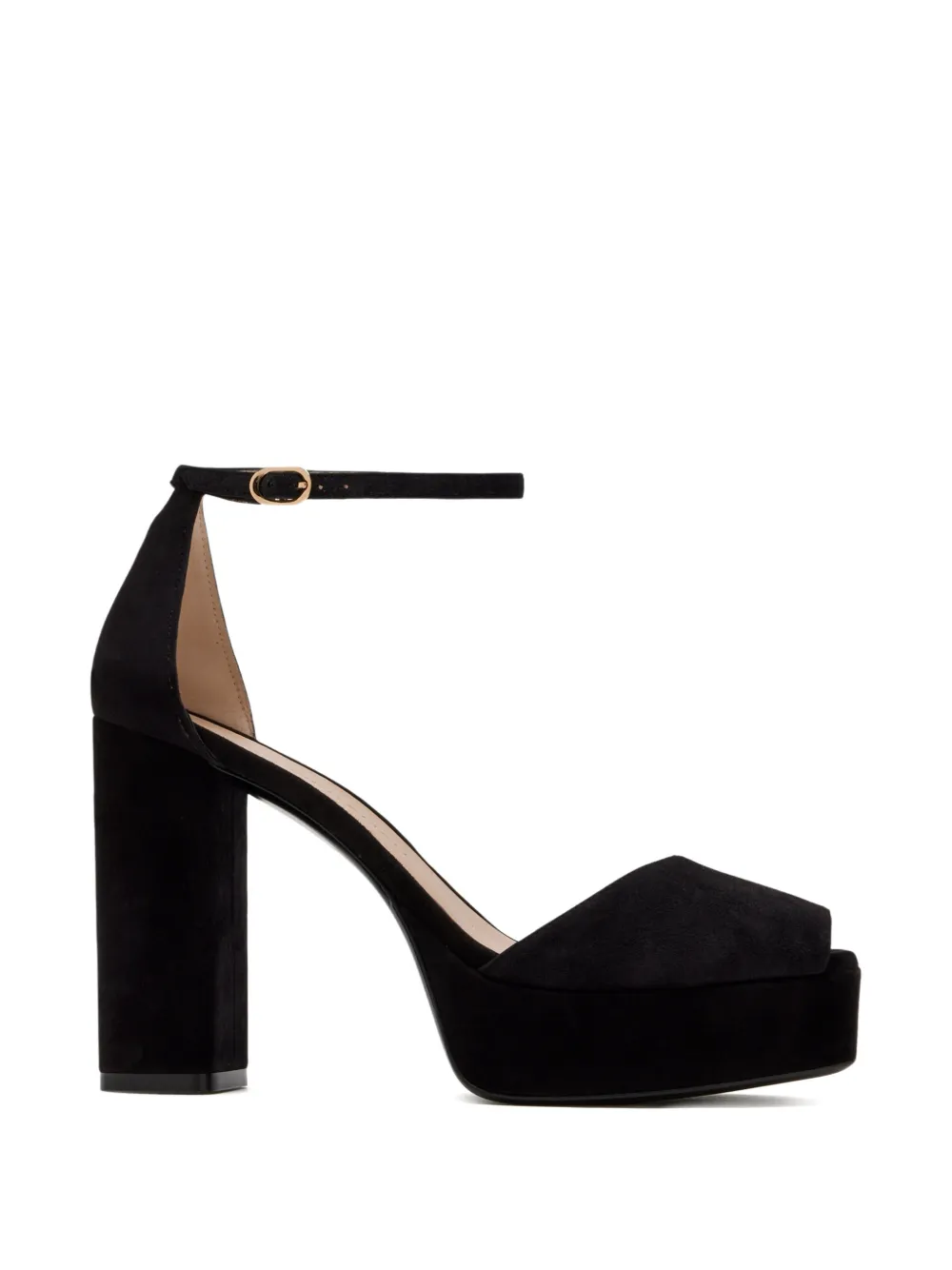 Stuart Weitzman Sabrina platform ankle-strap sandals Zwart
