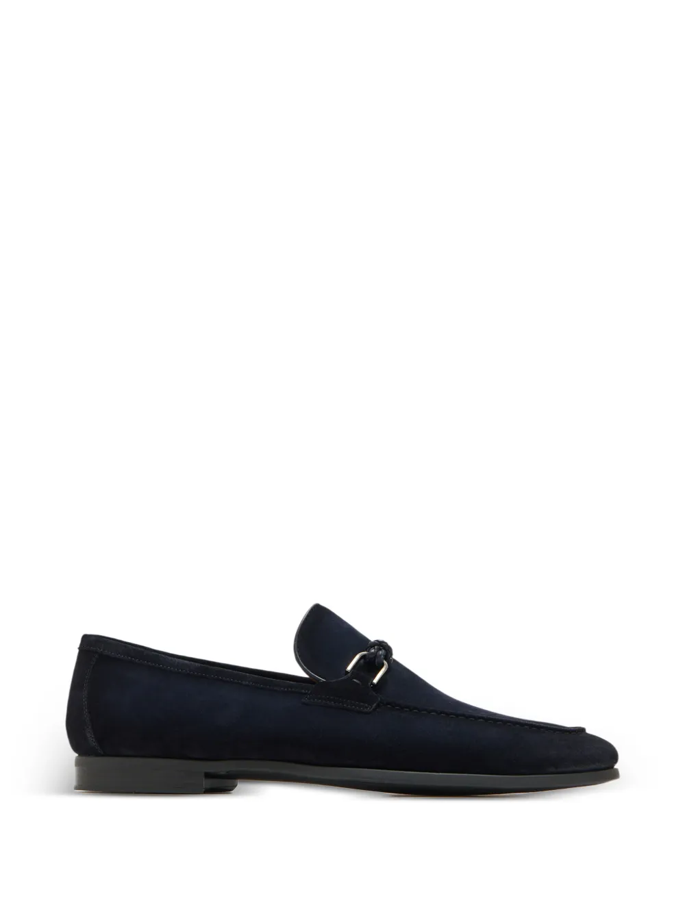 Magnanni braided-strap loafers - Blu