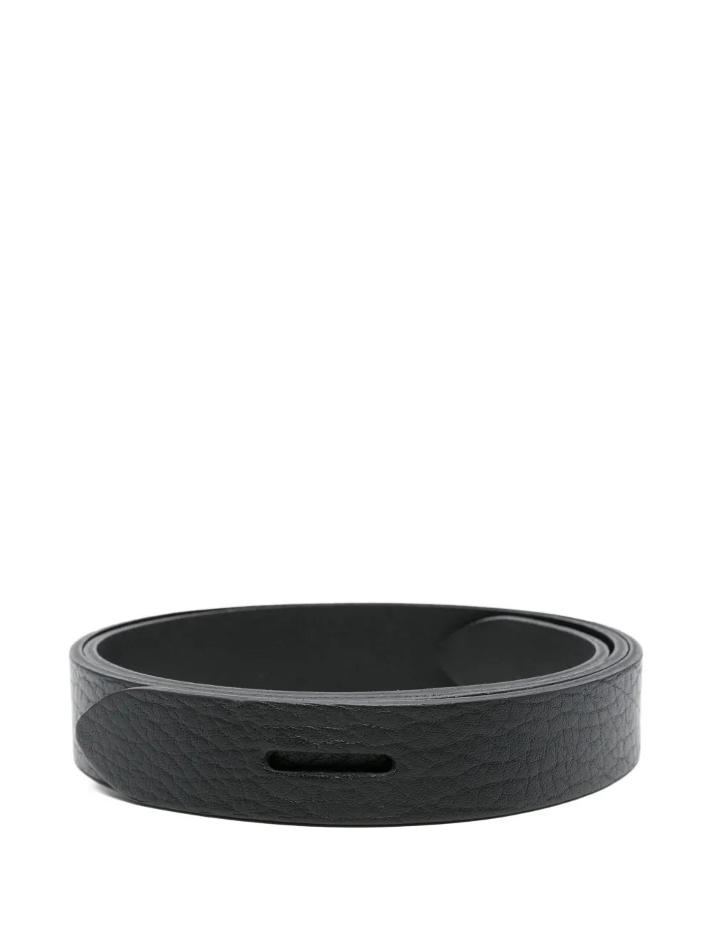 MARANT tleather belt - Nero