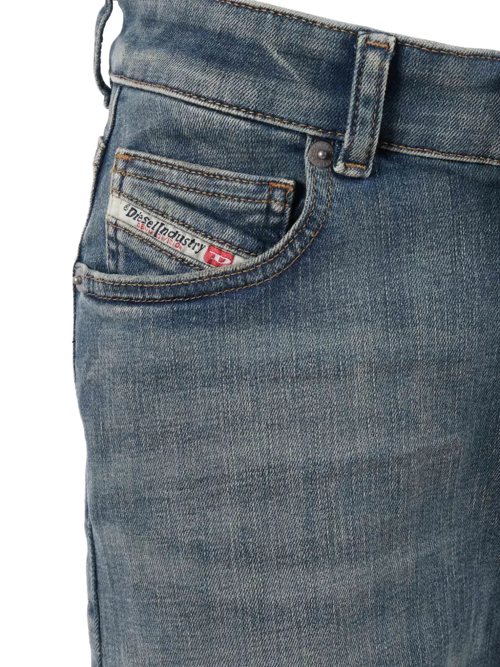 Diesel 1971 katoenen jeans Blauw
