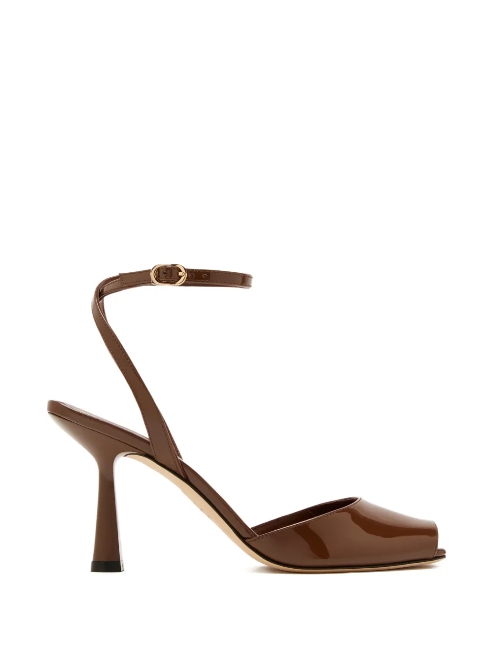 Stuart Weitzman ankle-strap peep-toe pumps Bruin