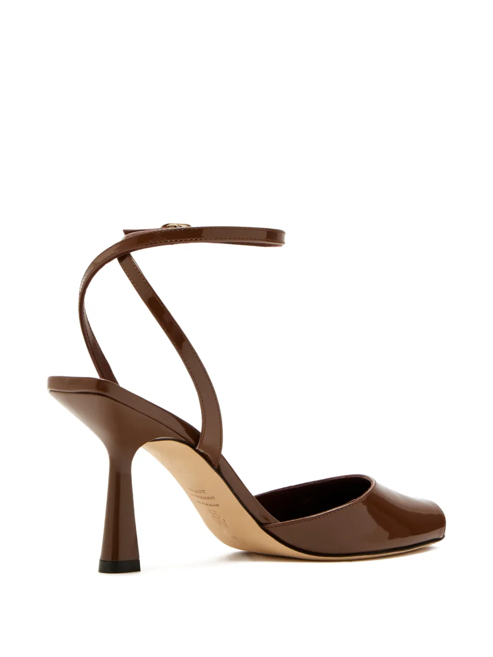 Stuart Weitzman ankle-strap peep-toe pumps Bruin