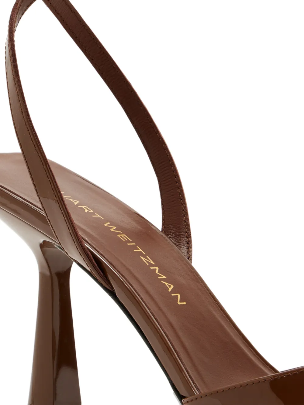 Stuart Weitzman ankle-strap peep-toe pumps Bruin