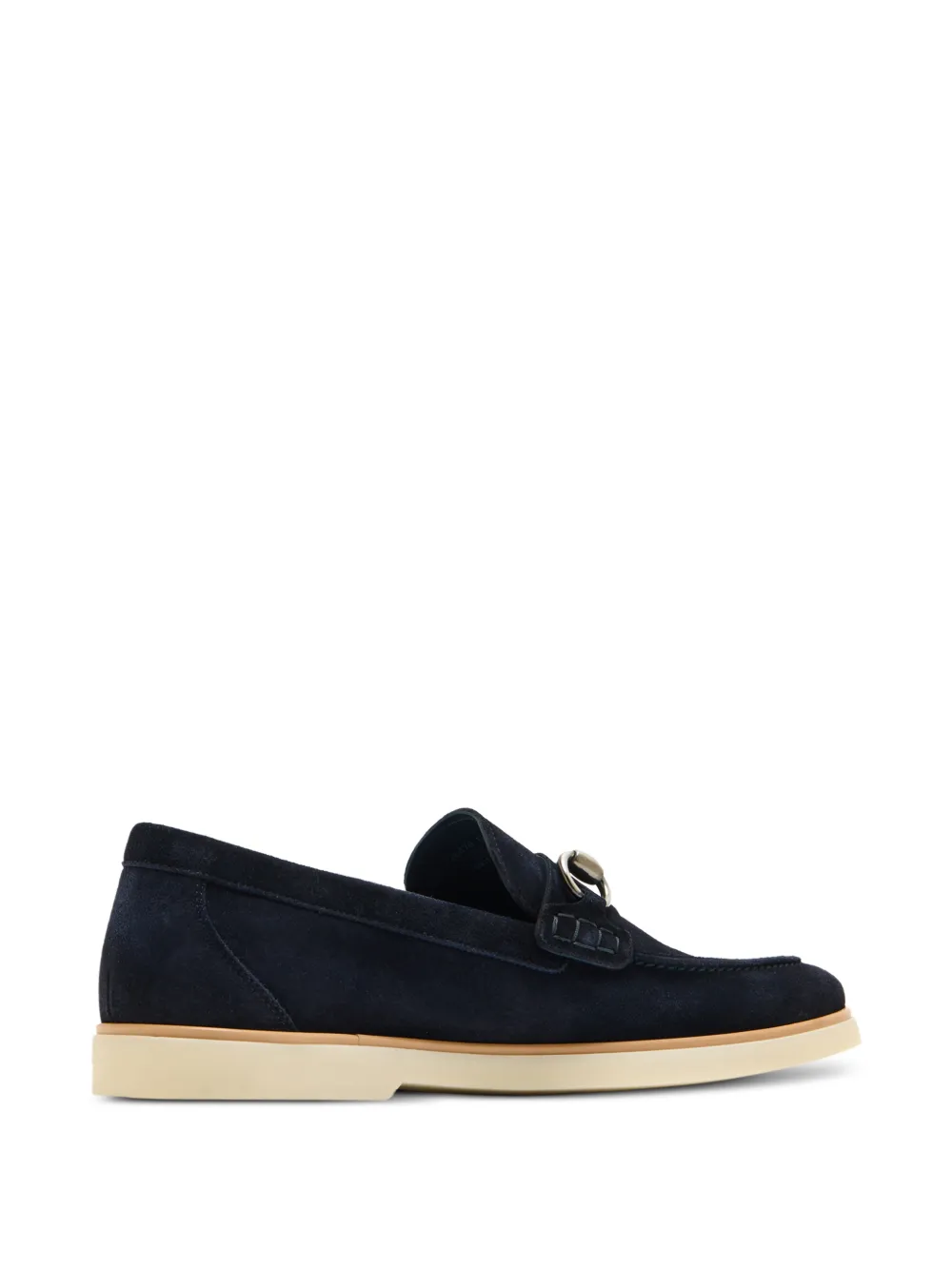 Magnanni Loafers met stiksel Blauw