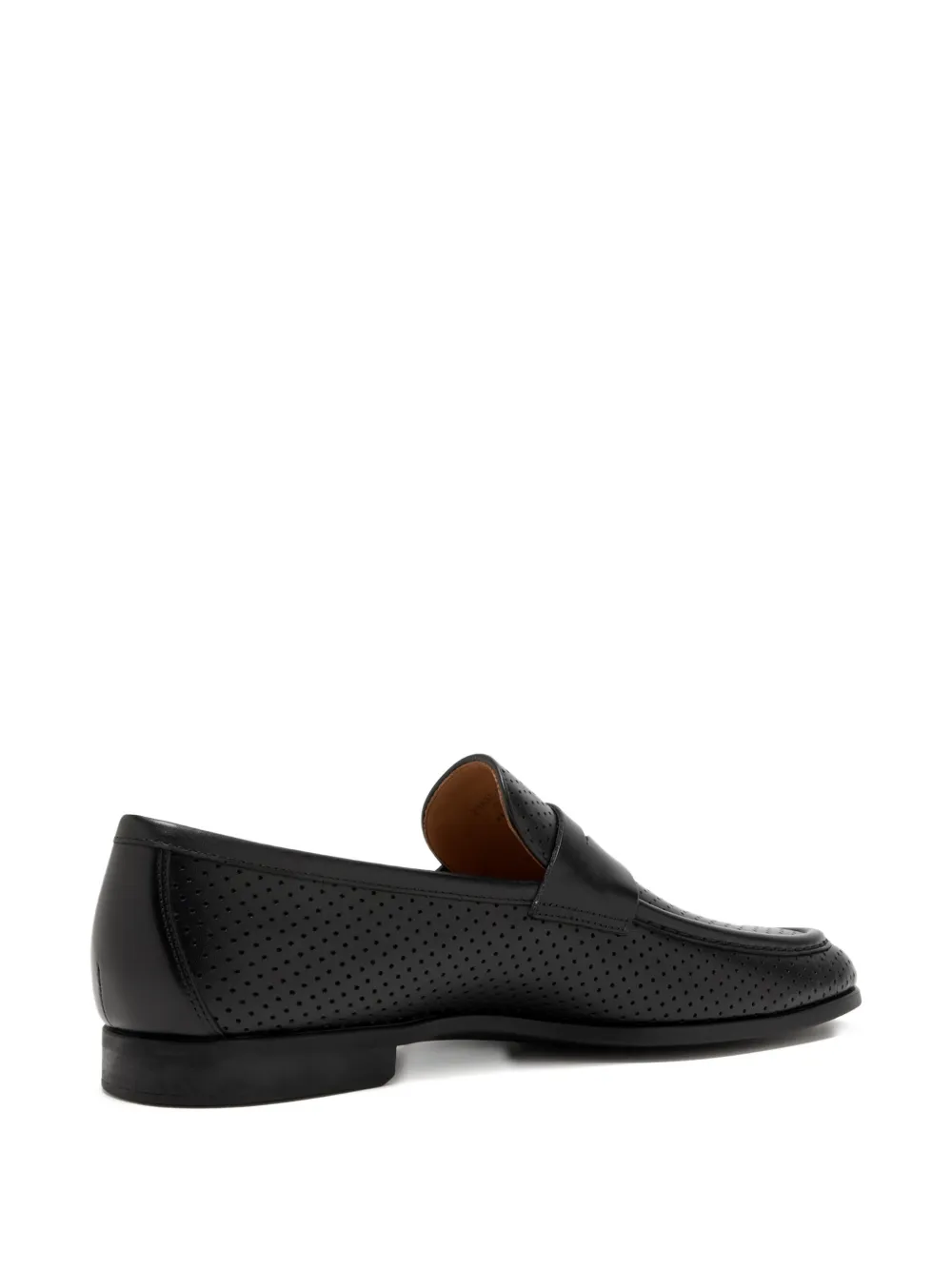 Magnanni Geperforeerde loafers Zwart