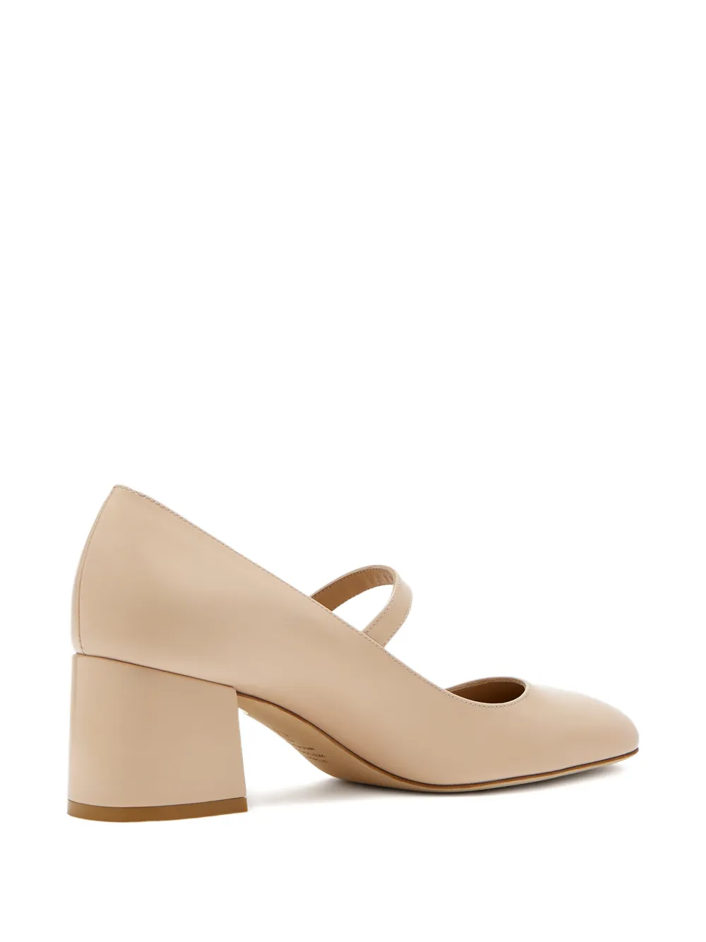 Stuart Weitzman Stuart MJ pumps met gespbandje Beige